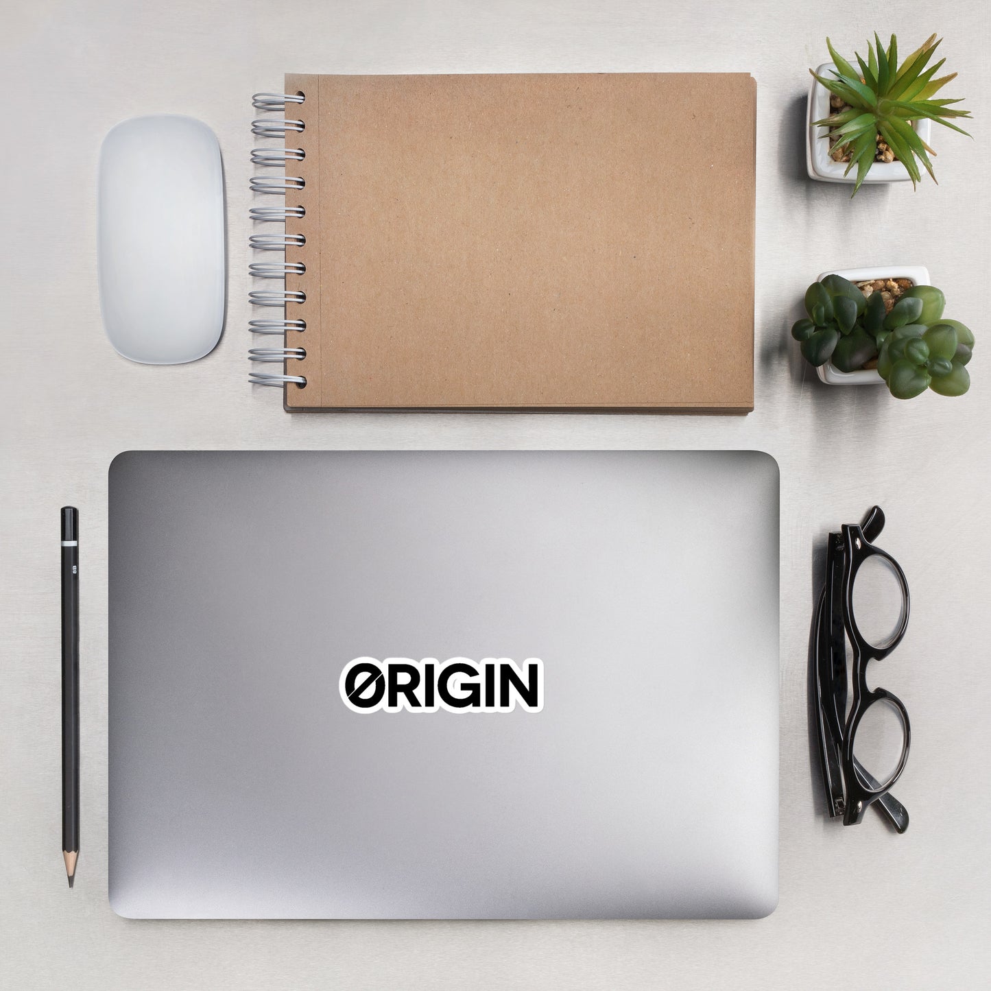 Origin Logo Stickers